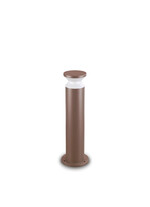 Stalp de iluminat modern pentru gradina echipat , cafeniu, 0.6ml, E27, 4000K, 1x15W, IP65, Torre, Ideal Lux