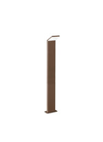 Stalp de iluminat modern pentru gradina echipat , cafeniu, 1 ml, LED, 4000K, 8.5W, IP54, Style, Ideal Lux