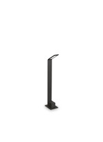 Stalp de iluminat modern pentru gradina echipat , negru, 0.6ml, LED, 3000K, 6.5W, IP54, Agos, Ideal Lux