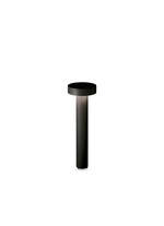 Stalp de iluminat modern pentru gradina echipat , negru, 0.6ml, G9, 4000K, 4x15W, IP44, Tesla, Ideal Lux