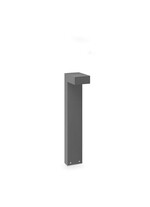 Stalp de iluminat modern pentru gradina echipat , antracit, 0.6ml, LED, 3000K, 13W, IP65, Sirio, Ideal Lux