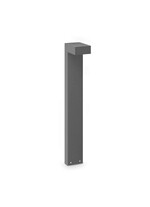 Stalp de iluminat modern pentru gradina echipat , antracit, 0.8ml, LED, 3000K, 13W, IP65, Sirio, Ideal Lux