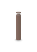 Stalp de iluminat modern pentru gradina echipat , cafeniu, 0.7ml, LED, 3000K, 14W, IP65, Boeing, Ideal Lux