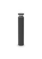 Stalp de iluminat modern pentru gradina echipat , negru, 0.7ml, LED, 3000K, 14W, IP65, Boeing, Ideal Lux