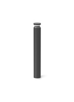Stalp de iluminat modern pentru gradina echipat , negru, 1ml, LED, 3000K, 14W, IP65, Boeing, Ideal Lux