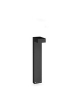 Stalp de iluminat modern pentru gradina echipat , negru, 0.6ml, LED, 3000K, 13W, IP65, Sirio, Ideal Lux