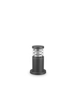 Stalp de iluminat modern pentru gradina echipat , antracit, 0.250ml, E27, 4000K, 1x42W, IP65, Tronco, Ideal Lux