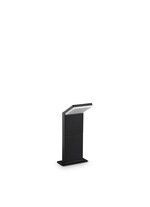 Stalp de iluminat modern pentru gradina echipat , negru, 0.3ml, LED, 3000K, 8.5W, IP54, Style, Ideal Lux