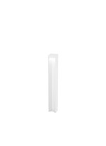 Stalp de iluminat modern pentru gradina echipat , alb, 0.65ml, LED, 4000K, 11W, IP54, Kurt, Ideal Lux