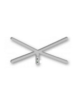 Brat pentru stalp de iluminat, cvadruplu, gri, 4X1ml, NVR
