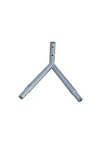 Brat pentru stalp de iluminat, triplu, gri, 3X1ml, NVR