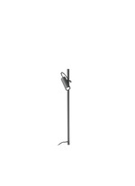 Stalp de iluminat modern pentru gradina echipat , antracit, 0.745 ml, LED, 3000K, 4.5W, IP54, Hub, Ideal Lux