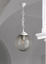 Pendul de iluminat LED pentru gradina, 700x250mm, E27, 8.5W, CCT set, IP55, Fumagalli, Globe 250 Classic, Sichem
