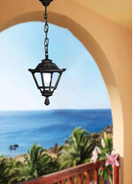Pendul de iluminat LED pentru gradina, 800x230mm, E27, 8.5W, CCT set, IP55, Fumagalli, Golia, Sichem