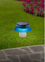 Stalp de iluminat solar pentru gradina, cu senzor de prezenta, 0.2ml, tip tarus, 2W, transparent, Fumagalli, Solar, Felice