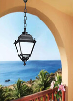 Pendul de iluminat LED pentru gradina, 1040x330mm, GX53, 4x10W, CCT set, IP55, Fumagalli, Simon, Sichem