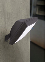Aplica de iluminat LED pentru gradina, 340x300mm, cu senzor de prezenta, GX53, 17W, CCT set, IP66, Fumagalli, Giova/Giuseppe