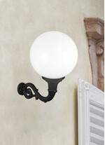 Aplica de iluminat pentru gradina, 690x660mm, E27, dulie cu miezul deschis, Fumagalli, Globe 400 Classic, H.FC6