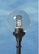 Abajur pentru stalpi de iluminat, pendule si aplice, tip glob, H.FC1, 400mm, Fumagalli, Globe 400 Classic