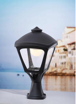Stalp de iluminat modern pentru gradina echipat, 0.6ml, E27, 50W, 3000K, Fumagalli, Sergio, Maxidisma