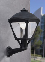 Aplica de iluminat LED pentru gradina, 585x390mm, E27, 15W, CCT set, IP55, Fumagalli, Sergio, Iole