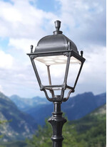 Abajur pentru stalpi de iluminat, pendule si aplice, 770x430mm, tip felinar, GX53, 8x10W, CCT set, IP55, Fumagalli, Pietro