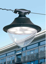 Pendul de iluminat LED pentru gradina, 530x480mm, GX53, 6x10W, CCT set, IP55, Fumagalli, Vivi 400, Mario