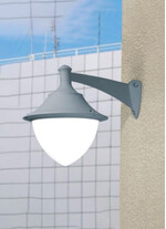 Aplica de iluminat LED pentru gradina, 525x615mm, E27, 30W, CCT set, IP55, Fumagalli, Vivi 400, Midipilar