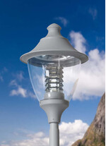 Abajur pentru stalpi de iluminat, pendule si aplice, 0.7ml, E27, 50W, 3000K, Fumagalli, Gino 400