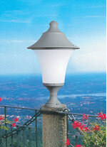 Stalp de iluminat modern pentru gradina echipat, 0.8ml, GX53, 6x10W, CCT set, IP55, Fumagalli, Remo 400, New Lot