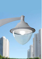 Abajur pentru stalpi de iluminat, pendule si aplice, 0.6ml, E27, 60W, 3000K, IP55, Fumagalli, Vivi 500