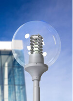 Abajur pentru stalpi de iluminat, pendule si aplice, tip glob, H.FC1, 500mm, Fumagalli, Globe 500 Modern