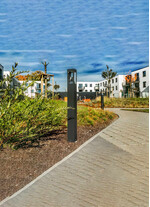 Stalp de iluminat modern pentru gradina echipat, 1.2ml, 6.5W, LED, 4000K, IP65, Bokard O, ElmarCo