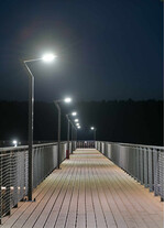 Stalp de iluminat modern pentru parcuri echipat, 3ml, LED, 4000K, 1 brat, 1x24W, IP65, Elew, ElmarCo