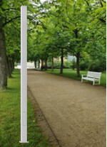 Stalp de iluminat modern pentru parcuri echipat, 4ml, 34W, LED, 4000K, IP65, Bokard M, ElmarCo