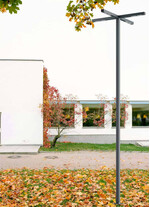 Stalp de iluminat stradal modern echipat, 6ml, 4 brate, tip K, 8x24W, LED, 4000K, IP65, Way, ElmarCo