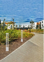Stalp de iluminat modern pentru gradina echipat, 1.2ml, 6.5W, LED, 4000K, IP65, Bover O LO, ElmarCo