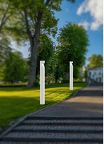 Stalp de iluminat modern pentru gradina echipat, 1.2ml, 6.5W, LED, 4000K, IP65, Bolux LO, ElmarCo