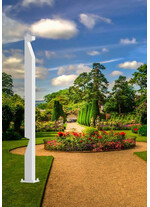 Stalp de iluminat modern pentru gradina echipat, 1.8ml, 16W, LED, 4000K, IP65, Kalux LO, ElmarCo