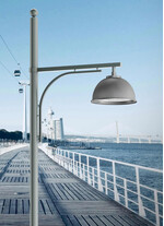 Corp de iluminat LED pentru stalp stradal, 4000K, 500x500x300mm, 32W, IP65, Deco BIS, ElmarCo