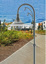 Corp de iluminat LED pentru stalp stradal, 4000K, 560x560x570mm, 32W, IP65, Chantal S, ElmarCo