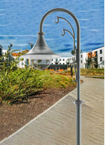 Corp de iluminat LED pentru stalp stradal, 4000K, 560x560x570mm, 2x24W, IP65, Chantal S, ElmarCo