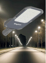 Corp de iluminat LED pentru stalp stradal, 4000K, gri, 148W, 20800lm, IP66