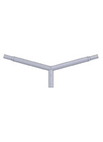 Brat pentru stalp de iluminat, dublu drept 180°, 2x1ml, Ø=48mm