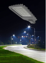 Corp de iluminat LED pentru stalp stradal, 6500K, negru, 200W, 24000lm, IP65