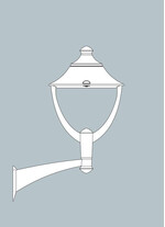 Aplica de iluminat LED pentru gradina, 1250x920mm, GX53, 9x10W, CCT set, IP55, Fumagalli, EcoBeppe 500, Pilar
