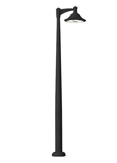 Stalp de iluminat stradal modern echipat, 4.3ml, E40, Fumagalli, EcoVivi 500, Akille 4000