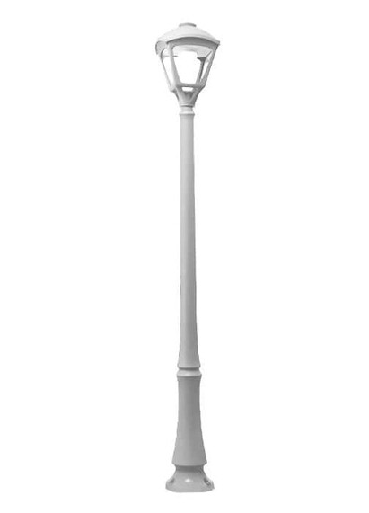Stalp de iluminat modern pentru gradina echipat, 1.9ml, E27, 15W, CCT set, IP55, Fumagalli, Sergio, Danilo