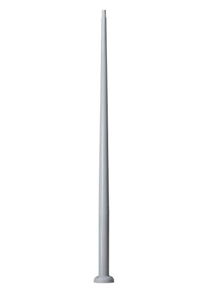 Stalp de iluminat modern pentru gradina echipat, 3.8ml, 2 brate, E27, 2x50W, 4000K, Fumagalli, Sergio, Akille 3500 Midipilar