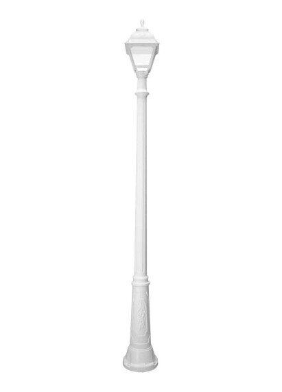 Stalp de iluminat ornamental pentru gradina echipat, 2.5ml, E27, Fumagalli, Cefa, Ricu